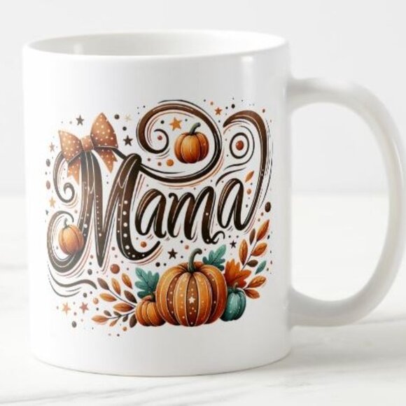 Mama Fall Mug 15 OZ - Picture 2 of 4